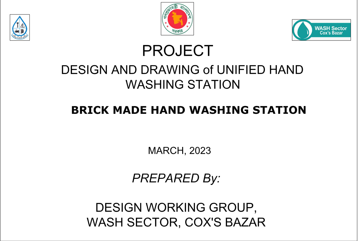 Design & BoQ-Brick_Hand Washing Station