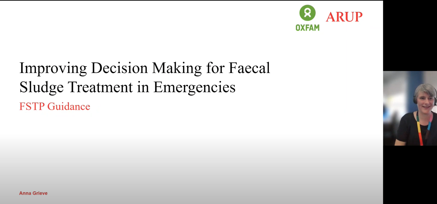 Improving Decision Making For Faecal Sludge Treatment In Emergencies