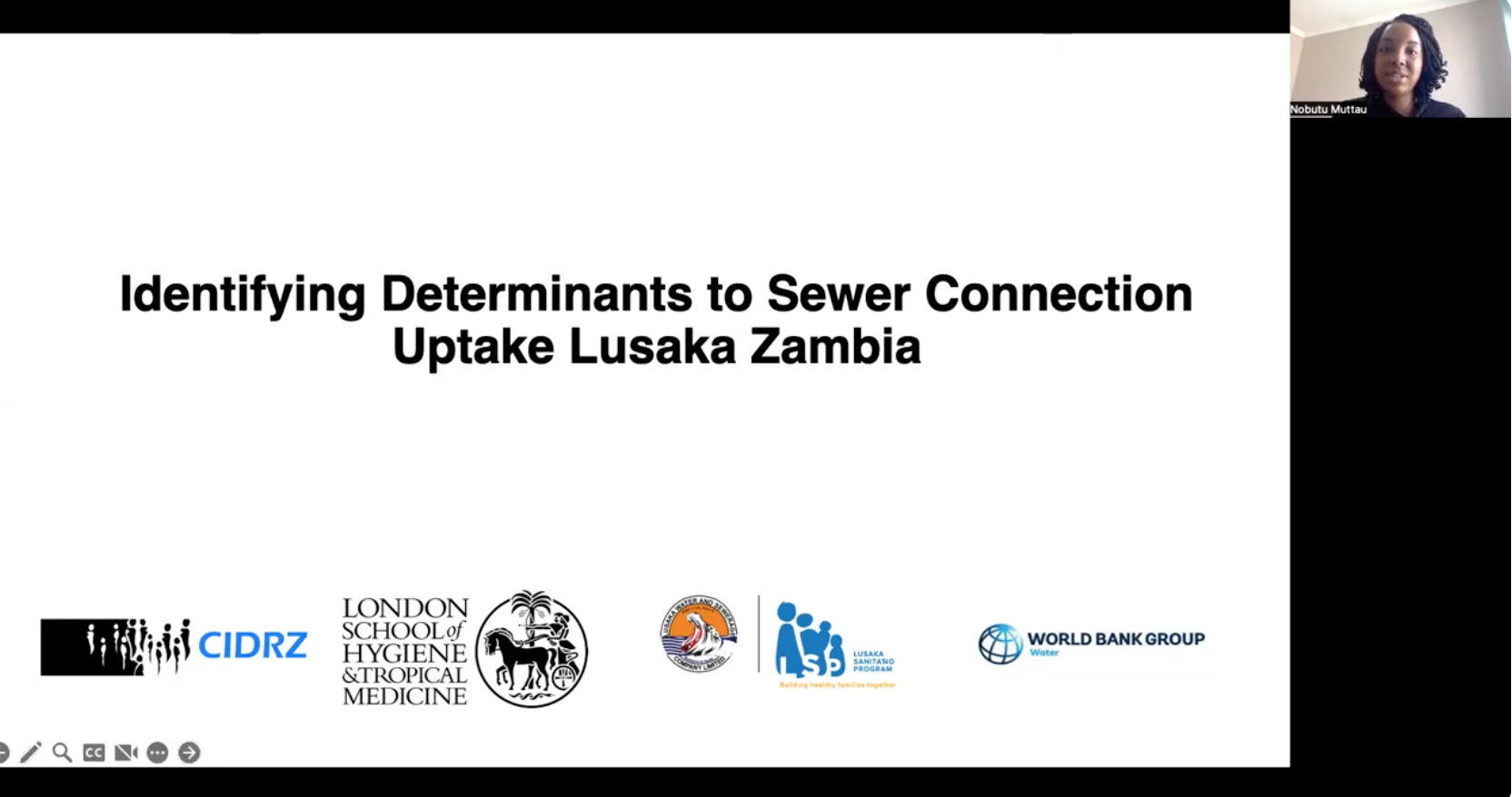 Identifying Determinants To Sewer Connection Uptake Lusaka Zambia